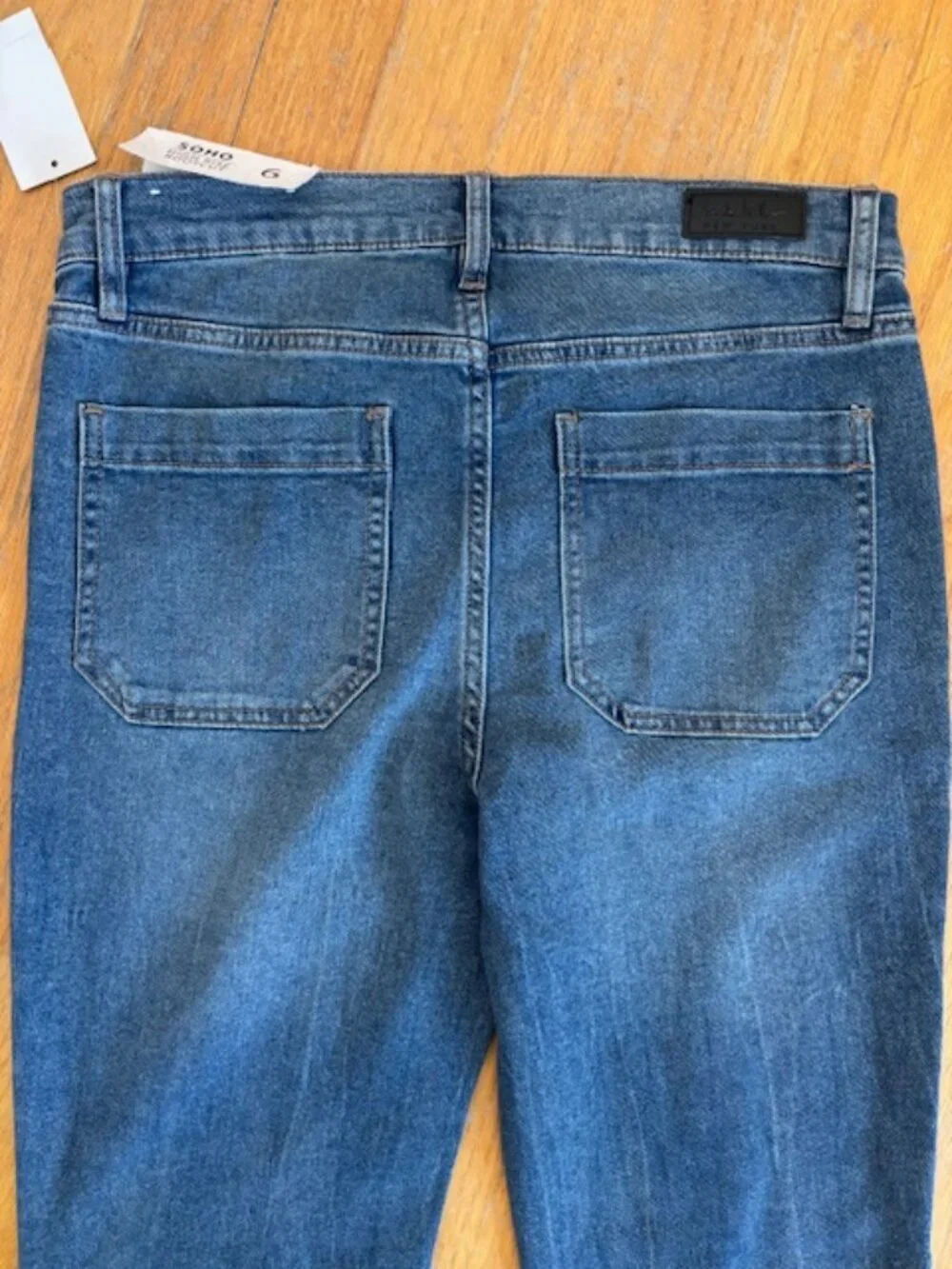 NWT Nicole Miller New York Soho High Rise Bootcut Jeans Women's Size 6 - Picture 7 of 11